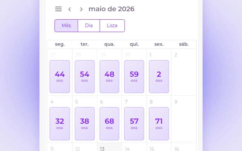 Cliente escolhendo horário pelo link de agendamento