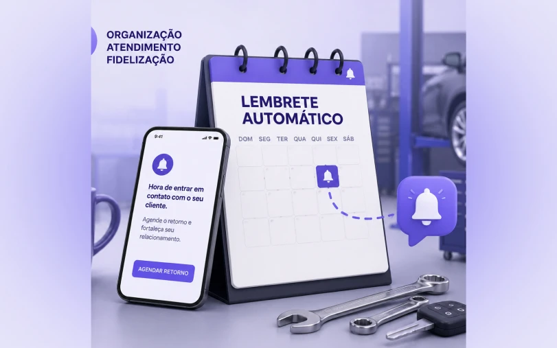 Lembrete automático de pós-venda para o cliente